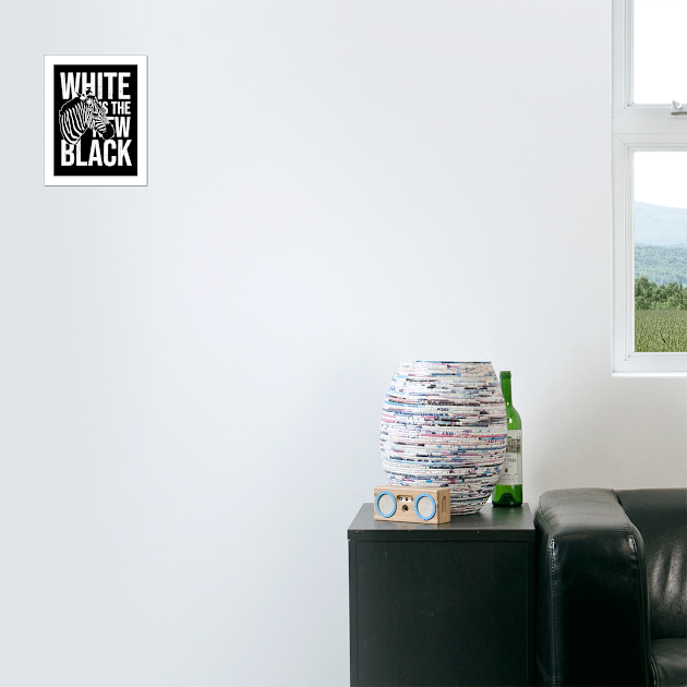 Zebra - White Is The New Black by Hariolf´s Mega Store